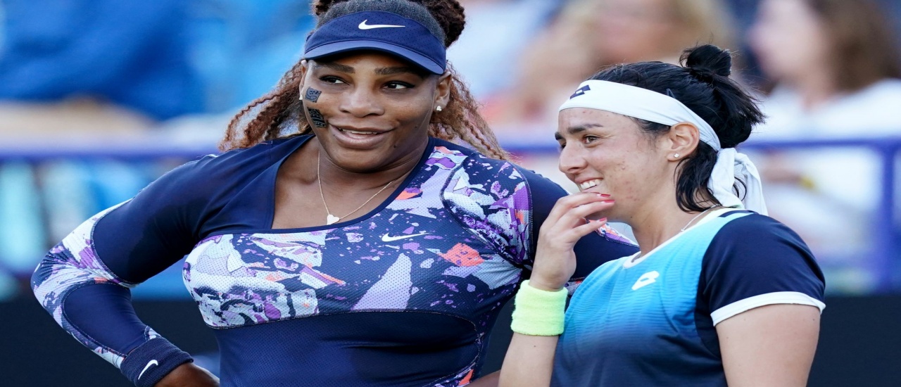 Serena Williams and Ons Jabeur Doubles Withdrawn