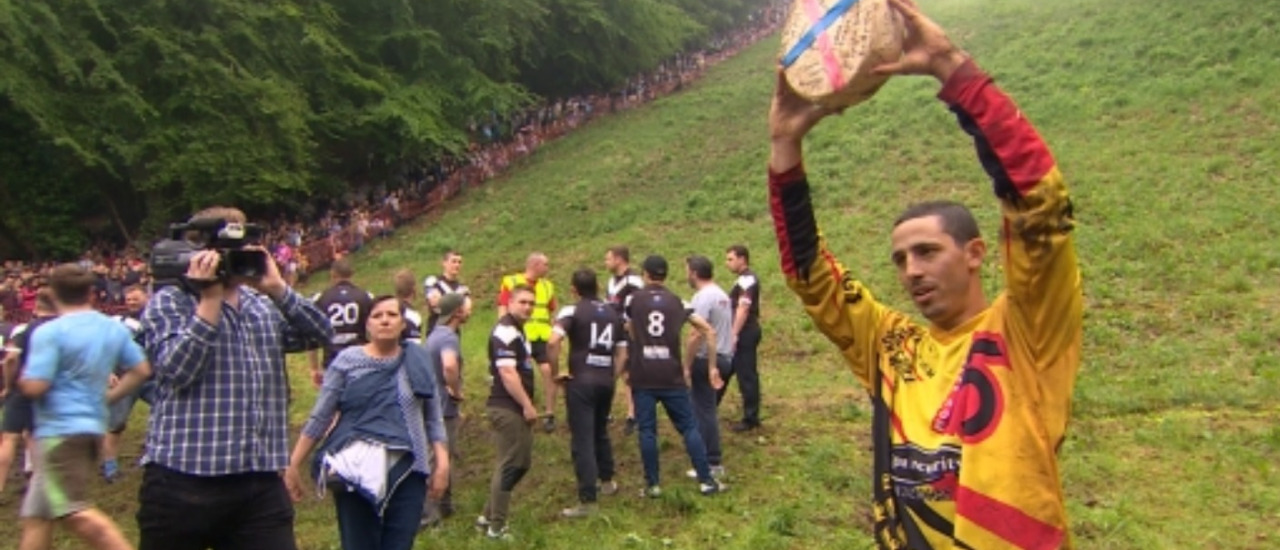 Cheese Rolling, Arm Wrestling, Worm Charming